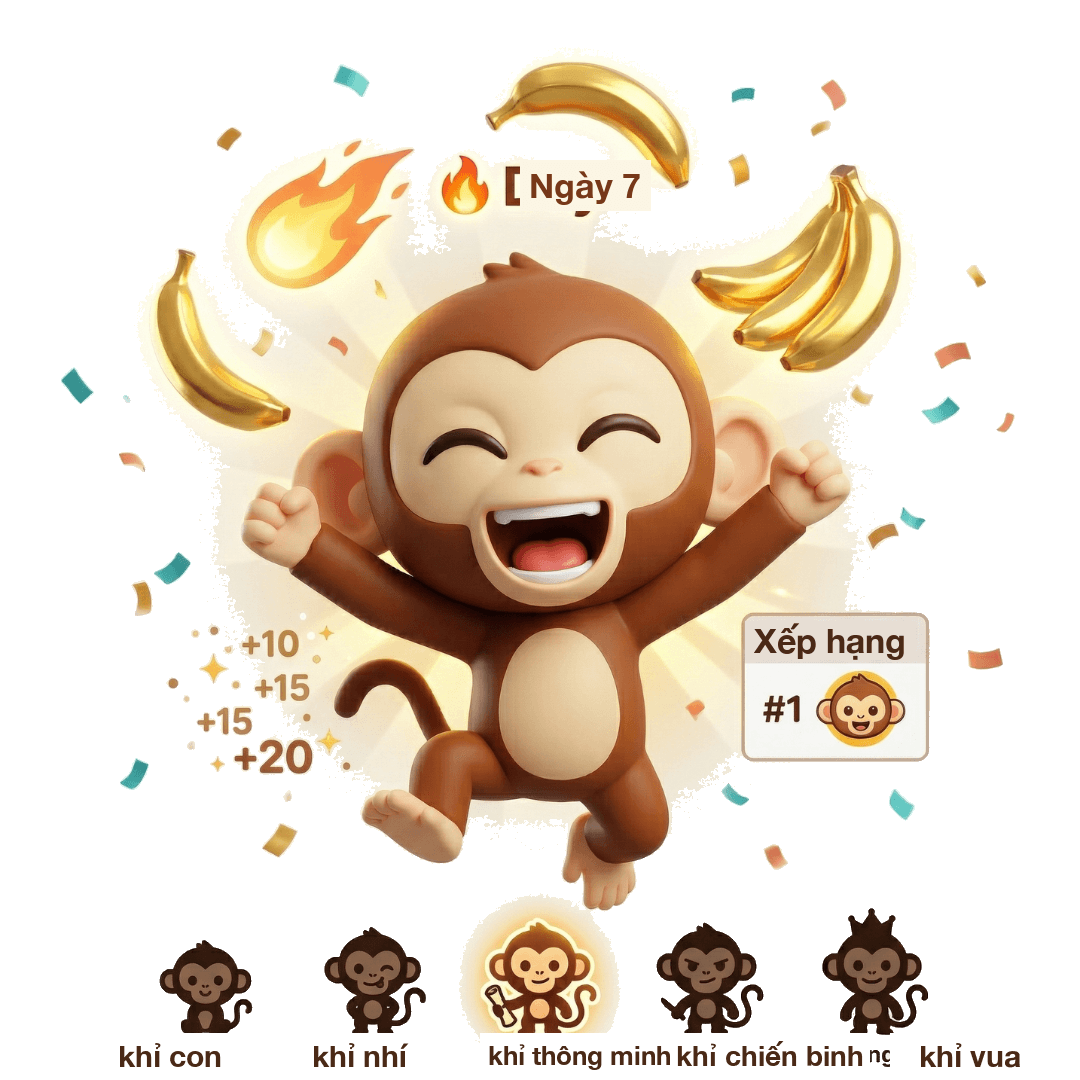 VocaMonkey trò chơi học từ vựng