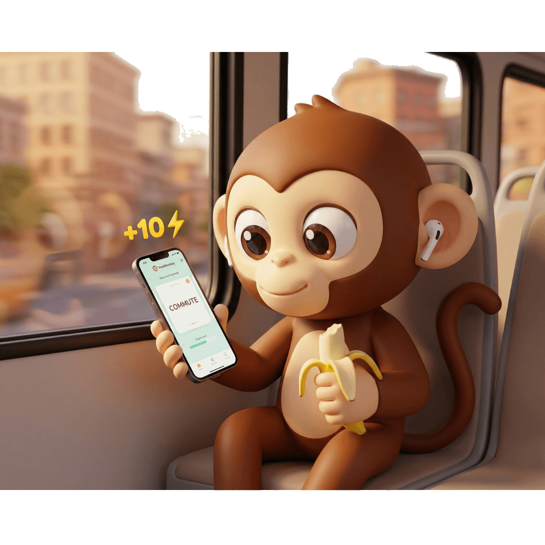 VocaMonkey on phone